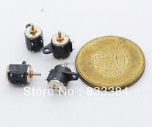FREE SHIPPING! DIY  10 PCS 4 Wire 2 Phase Miniature stepper motor (diameter:6 mm ,Height:8 mm) 2024 - buy cheap