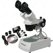 Microscópio de moedas estéreo -- amscópio suprimentos de moedas estéreo de alta qualidade + câmera usb de 1,3mp 2024 - compre barato