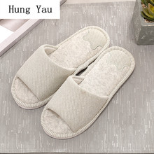Women Slippers Flips Flops 2019 Winter Spring Shoes Fashion Solid Platform Woman Slides Non-slip Flat Indoor Comfortable 2024 - buy cheap