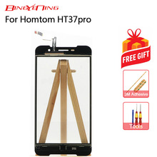 BingYeNIng New Original For HOMTOM HT37 Pro Touch Screen Panel Perfect Repair Parts 2024 - buy cheap