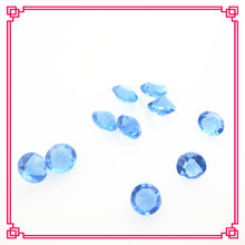 ¡Oferta! Dijes de cristal flotantes de piedra de nacimiento azul claro 100 Uds. Colgantes de Medallones de Recuerdo DIY 2024 - compra barato