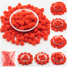 Bolas de pompoms macias 8/10/15/20/25/30mm, de pelúcia, para casamento, decoração de casa, home decor, suprimento de festa, 20g 2024 - compre barato