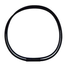 1.0/1.5/2.0/3.0mm Leather Cord Wax Rope Necklace Chain 40/45/50cm Black Stainless Steel Clasp Chain DIY Necklace 2024 - buy cheap