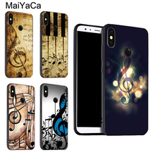 Music Note Case For Xiaomi Redmi Note 11 Pro 8 9 Pro 10S 9S Note 10 Pro Cover For Redmi 10 9 9T 9C 9A 2024 - buy cheap