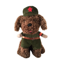 Новый дизайн, Классическая китайская военная форма, стильное пальто для собак, бесплатная доставка, одежда CPAM для собак 2024 - купить недорого
