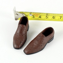 TB73-02 1/6 Men's Brown Leather Shoes Model for 12''Action Figures Bodies Accessories DIY 2024 - buy cheap