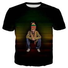PLstar Cosmos Men t shirt 3D t shirt  Men's tees Harajuku Print Rock Hip Hop Bob singer Marley Reggae Clothing streetwear-11 2024 - buy cheap