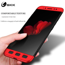 GKK Luxury Case for Xiaomi redmi note 5A 360 Full Protection Shockproof Hard PC 3 In 1 Design Matte Cover for redmi note5A Shell 2024 - buy cheap
