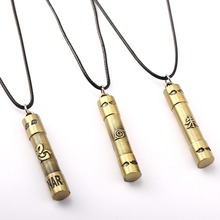 NARUTO Choker Necklace Ninja Scroll Pendant Men Women Gift Anime Jewelry Accessories YS11555 2024 - buy cheap