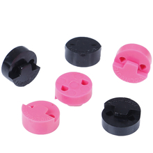 3Pcs Black/Pink Acoustic Round Rubber Violin Mute Fiddle Silencer Violin Parts & Accessories 2024 - buy cheap