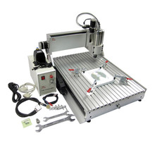 1500W water cooled spindle cnc 6040Z engraving machine with high quality cnc frame mini cnc router 2024 - buy cheap