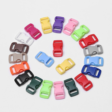 10Pcs Colorful 3/8" 10mm Side Release Buckle Curved Bracelet Accessories Dog Collar Strap Webbing Camp Bag Parts Outdoor Tool 2024 - buy cheap