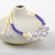 Pulseras hechas a mano con cuentas de cerámica para mujer, brazaletes hechos a mano, joyería artesanal # GY364 2024 - compra barato