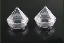 100 pcs 5g Mini Cosmética Pote Vazio Jar Diamante transparente Caixa de Creme Eyeshadow Face Maquiagem Creme Container Recarregáveis Portáteis garrafas 2024 - compre barato