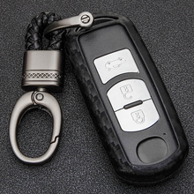 KUKAKEY Car Key Case Cover For Mazda 3 2 5 /Mazda 6 Axela CX-3 CX-5 CX5 CX-7 CX7 CX-9 RX8 Auto Smart Keys Car Styling 2024 - buy cheap