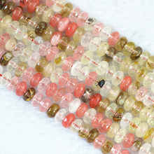 New fashion multicolor watermelon quartz stone crystal 5x8mm abacus faceted loose beads diy women jewelry making 15inch B490 2024 - buy cheap