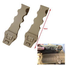 ar 15 accessories airsoft nylon  short QD Belt clip for molle system Tactical Vest ribbon buckle for hunting shooting camping 2024 - buy cheap