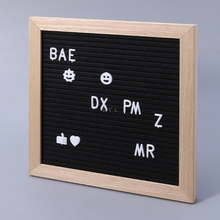 Felt Message Board Decor Board Frame White Letters Symbols Number Characters Bag free shipping 2024 - buy cheap