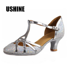 Latin Dance Heels Gliters Tango Latin Dance Shoes Woman Zapatos Salsa Mujer Zapatos De Baile Latino Mujer 511 Free Shipping 2024 - buy cheap