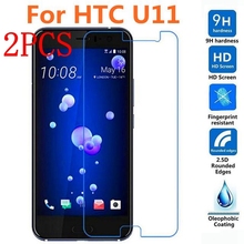 Закаленное стекло для HTC U11 Ocean, 2 шт. 2024 - купить недорого