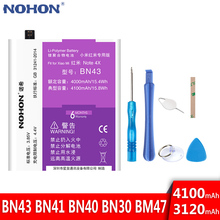 NOHON Bateria Para Xiaomi Redmi Nota 4 4X Pro 4A 3 S 3 Pro 3X BN43 BN41 BN40 BN30 BM47 telefone de substituição de Baterias De Polímero de Lítio 2024 - compre barato