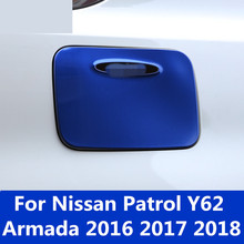 Newest Fuel Tank Cover Decorative sequins car styling Exterior decoration For Nissan Patrol Y62 Armada 2016 2017 2018 2024 - buy cheap