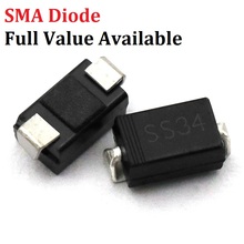 100PCS SS14/In5819/1n5819 SS16 SS24 SS34/IN5822 SS36/sr360 SS110 SS220 SS310 ES1J SMD SMA Diode IN Free Ship 2024 - buy cheap