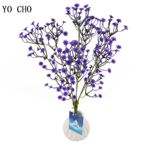 Artificial Flowers 7-Fork Gypsophila Paniculata Plastic Grass Plant Baby Breath Fake Flowers Bouquet for Home Wedding Decoration 2024 - buy cheap