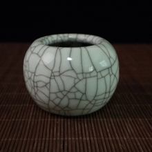Pieza de apertura Mingqing de porcelana antigua, cilindro, tarro pequeño, decoración del hogar 2024 - compra barato