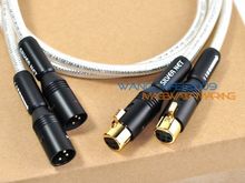 Amazing Balanced 2 XLR Female to 2 XLR Male OCC чистота 6N HIFI кабель Cannon 1 м 2024 - купить недорого