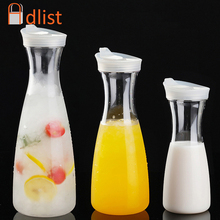 Acrylic Juices Kettle Plastic Transparent Water Jar Beverage Bottle Container Cold Water Milk Drinking Cup Restaurant Bar 1pcs 2024 - buy cheap