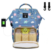 Newborn Baby Diaper Bag Diaper backpack bag Travel Nappy Backpacks Large Capacity Multi-function USB Waterproof Mommy Diaper Bag 2024 - buy cheap