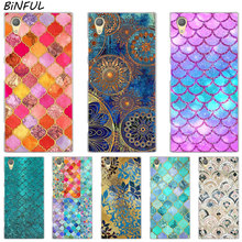 Moroccan Style art Clear Cover Case for Sony Xperia Z3 Z5 Premium M4 Aqua M5 X XA XA1 C4 C5 E4 E5 XZ XZ2 Compact Plus 2024 - buy cheap