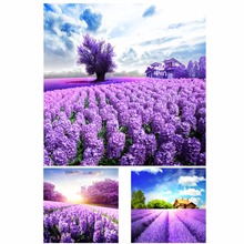5D Diamond Embroidery Combination Violet Rhinestones Diy Diamond Painting Cross Stitch Square Resin Mosaic Floral Free Shipping 2024 - buy cheap