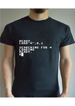 Commodore 64 Loading Ready Computer T Shirt Joke Gift Geek Pop Culture Retro Old Discount 2019 New Fashion Summer Men T Shirt 2024 - buy cheap