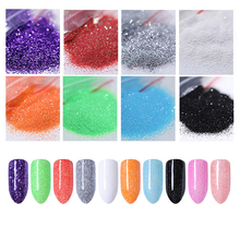 20g Nail Art Glitter Powder Shining Chrome Pigment Purple Blue Gold 10 Colors Nail Holo Powder Dust  Nail Decorations 2024 - buy cheap