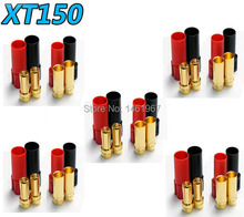 10 Pairs XT150 6mm Bullet Connector Adapter Plug Set Male Female 150 High Rated Amps For RC LiPo Battery 2024 - buy cheap