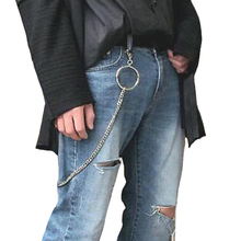 Women Metal Wallet Chain Trousers Hipster Portachiavi Rock Punk Hippop Keychain Jean Pant Keychains Men Jewelry Accessories 2024 - buy cheap