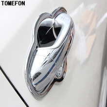 Хромированная накладка на дверную ручку TOMEFON + накладка на крышку чаши для отделки чашки, Формовочная декоративная Накладка для Toyota RAV4 RAV 4 2013 2014 2015 2016 2024 - купить недорого