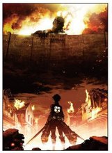 Home Decoration Attack on Titan Shingeki no Kyojin Poster 27x40cm Canvas Poster 2024 - buy cheap