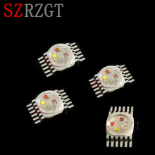 10pcs 15w 10pin RGBYCW LED Lamp Emitter Diodes For Stage Lighting High Power LED 45mil Epistar LED Chip 2024 - buy cheap