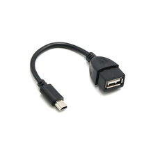 Мини USB папа к USB Женский автомобильный OTG кабель адаптер для видеокамеры для автомобиля аудио планшет для MP3 MP4 2024 - купить недорого