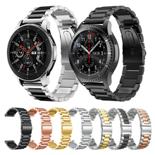 Металлический ремешок из нержавеющей стали для samsung Galaxy Watch 46 мм 42 мм браслет ремешок для gear S3 классический Frontier 22 мм ремешок для часов 2024 - купить недорого