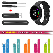 Silicone Replacement Belt Wrist Band Watch Strap for Garmin Forerunner 220 230 235 630 620 735 Approach S20  S5 S6 Smart Watches 2024 - buy cheap