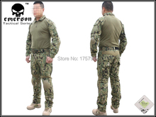 Emerson Gen2-Conjunto de uniforme de combate militar, camisa y pantalones con rodillera y Codera, AOR2 EM6924 2024 - compra barato