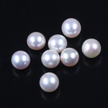 AAA quality 6-6.5mm perfect round shape freshwater pearl  white loose pearl for jewelry making 2024 - buy cheap