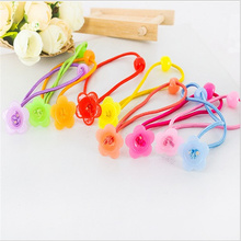 20Pcs/Lot Korean Fashion Elastic Hair Bands Candy Color Scrunchy Cute Headdress Flower Headband Hair Hoop Girls Hair Accessories 2024 - buy cheap