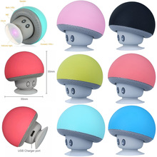 Cartoon Mushroom Wireless Bluetooth Speaker Waterproof Sucker Mini Bluetooth Speaker Audio Outdoor Portable Bracket 2024 - buy cheap