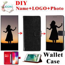 DIY Customized Cover For Xiaomi Redmi Note 5A Prime Wallet Leather Pouch Case For Xiaomi Xiaomi Redmi Y1 Flip Cover Personalized 2024 - buy cheap