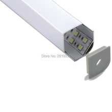 Conjunto de luces led de aluminio de ángulo recto, perfil de esquina de 90 grados, 10X1M, para luces de Cocina led 2024 - compra barato